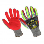 RINGERS R-Flex R080 (Nitril-Halbbeschichtung, Flüssigkeitsschutz)